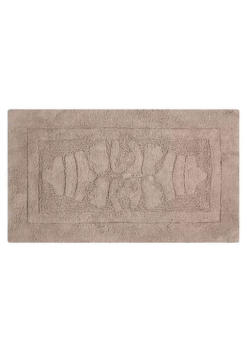 Knightsbridge Cipher 220 GSF Non Skid Back Bath Rug 17 x 24 - Light Blue 2 Knightsbridge Cipher 220 GSF Non Skid Back Bath Rug 17 x 24 - Light Blue