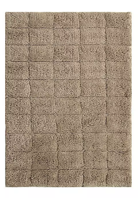 Knightsbridge Summer Tile 220 GSF Non Skid Back Bath Rug 17 x 24 - Aqua 6 Knightsbridge Summer Tile 220 GSF Non Skid Back Bath Rug 17 x 24 - Aqua - Image 5