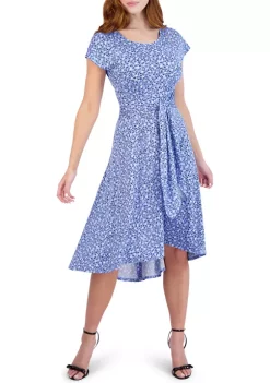 Robbie Bee Women's High-Low Midi Dress -Be Inspired Elegant Store Belk 1221