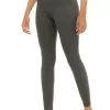 ZELOS Heathered Cotton Leggings -Be Inspired Elegant Store Belk 163