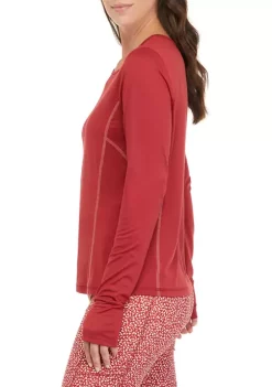 ZELOS Long Sleeve Seamed T-Shirt 13 ZELOS Long Sleeve Seamed T-Shirt -Be Inspired Elegant Store Belk 17