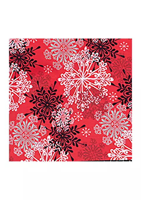 Alfred Dunner Petite Classic Snowflake Border Holiday Print Knit Top 5 Alfred Dunner Petite Classic Snowflake Border Holiday Print Knit Top - Image 3