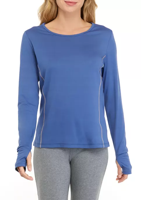 ZELOS Long Sleeve Seamed T-Shirt 6 ZELOS Long Sleeve Seamed T-Shirt - Image 4