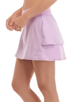 ZELOS Woven Ruffle Back Skort -Be Inspired Elegant Store Belk 184