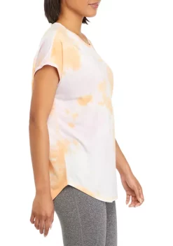 ZELOS Dolman Sleeve Tie Dye T-Shirt -Be Inspired Elegant Store Belk 197
