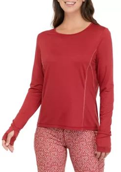 ZELOS Long Sleeve Seamed T-Shirt 17 ZELOS Long Sleeve Seamed T-Shirt -Be Inspired Elegant Store Belk 21