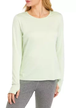 ZELOS Long Sleeve Seamed T-Shirt 19 ZELOS Long Sleeve Seamed T-Shirt -Be Inspired Elegant Store Belk 23