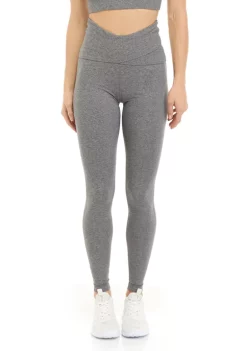 Be Inspired Elegant Store 30 ZELOS Low Impact Crossover Waist Leggings