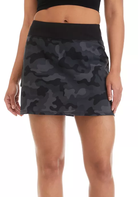 ZELOS Woven Ruffle Back Skirt 3 ZELOS Woven Ruffle Back Skirt