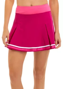 ZELOS Stretch Woven Pleated Skirt -Be Inspired Elegant Store Belk 334
