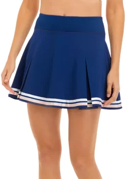 ZELOS Stretch Woven Pleated Skirt -Be Inspired Elegant Store Belk 335