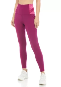 ZELOS Velvet Side Leggings