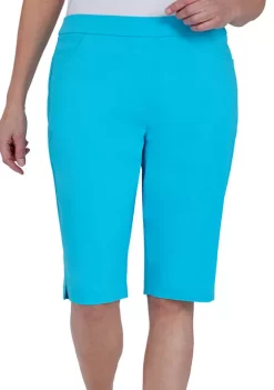 Alfred Dunner Petite Stretch Bermuda Shorts -Be Inspired Elegant Store Belk 485