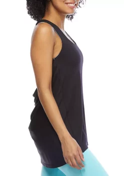 ZELOS Strap Back 2Fer Tank -Be Inspired Elegant Store Belk 498