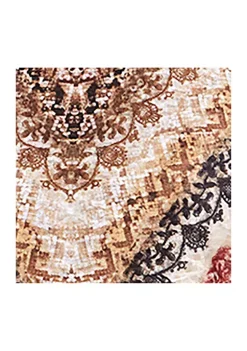 Alfred Dunner Petite Madagascar Crew Neck 3/4 Sleeve Chevron Print Top -Be Inspired Elegant Store Belk 559