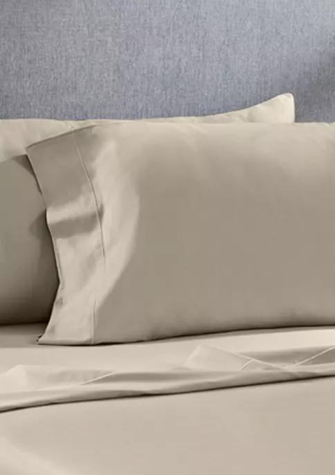 Knightsbridge 1200 Thread Count Solid Sateen Bed Sheet Set 5 Knightsbridge 1200 Thread Count Solid Sateen Bed Sheet Set - Image 4