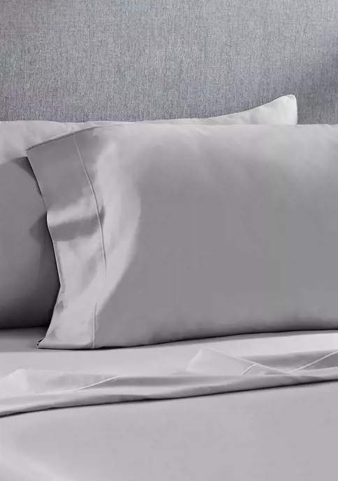 Knightsbridge 1200 Thread Count Solid Sateen Bed Sheet Set 7 Knightsbridge 1200 Thread Count Solid Sateen Bed Sheet Set - Image 6