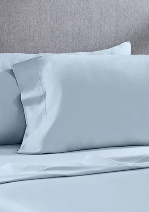 Knightsbridge 1200 Thread Count Solid Sateen Bed Sheet Set 8 Knightsbridge 1200 Thread Count Solid Sateen Bed Sheet Set - Image 7