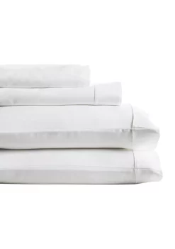 Knightsbridge 600 Thread Count Herringbone Sateen Bed Sheet Set -Be Inspired Elegant Store Belk 632