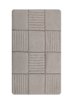 Knightsbridge Chakkar Board Bath Rug
