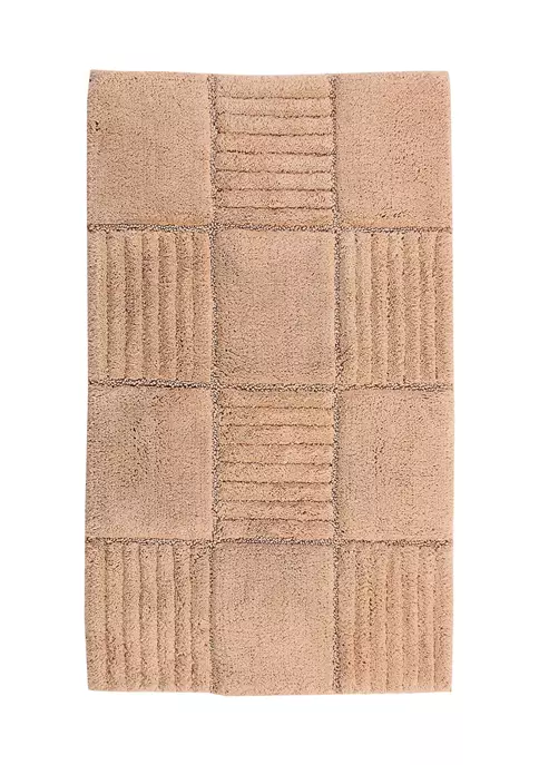 Knightsbridge Chakkar Board Bath Rug 5 Knightsbridge Chakkar Board Bath Rug - Image 3