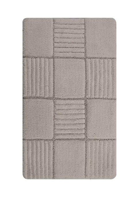 Knightsbridge Chakkar Board Bath Rug 7 Knightsbridge Chakkar Board Bath Rug - Image 5