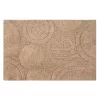 Knightsbridge Orbit Bath Rug Cotton Non Skid Back - 24x40", Natural -Be Inspired Elegant Store Belk 708