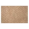Knightsbridge Link Bath Rug Cotton Non Skid Back - 17x24", Natural -Be Inspired Elegant Store Belk 723