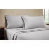 Knightsbridge 1000 Thread Count Herringbone Sateen Sheet Set - 4-Piece - King 78x80", Silver 1 Knightsbridge 1000 Thread Count Herringbone Sateen Sheet Set - 4-Piece - King 78x80", Silver -Be Inspired Elegant Store Belk 731