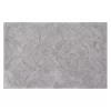 Knightsbridge Arch Bath Rug Cotton Non Skid Back - 24x40", Silver -Be Inspired Elegant Store Belk 737
