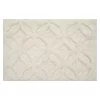 Knightsbridge Arch Bath Rug Cotton Non Skid Back - 20x30", Ivory 1 Knightsbridge Arch Bath Rug Cotton Non Skid Back - 20x30", Ivory -Be Inspired Elegant Store Belk 741