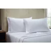 Knightsbridge 1000 Thread Count Herringbone Sateen Sheet Set - 4-Piece - Queen 60x80", White -Be Inspired Elegant Store Belk 750