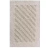 Knightsbridge Shooting Star 220 GSF Reversible Bath Rug 22 x 60 - Stone -Be Inspired Elegant Store Belk 763