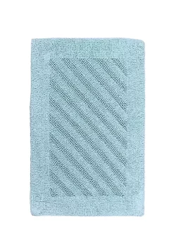 Knightsbridge Shooting Star 220 GSF Reversible Bath Rug 21 x 34 - White