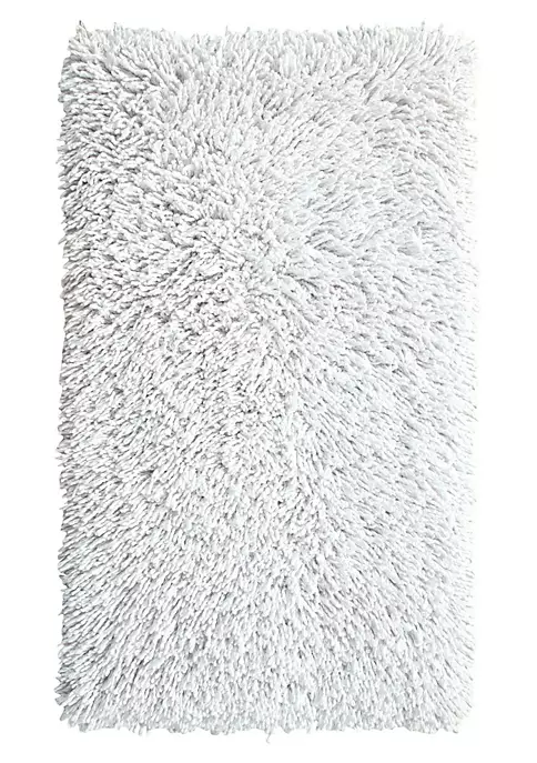 Knightsbridge Melbourne 220 GSF Non Skid Back Bath Rug 17 x 24 - Silver 3 Knightsbridge Melbourne 220 GSF Non Skid Back Bath Rug 17 x 24 - Silver - Image 2