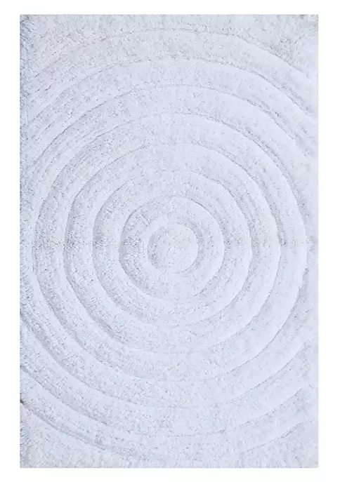 Knightsbridge Echo 220 GSF Non Skid Back Bath Rug 21 x 34 - Aqua 3 Knightsbridge Echo 220 GSF Non Skid Back Bath Rug 21 x 34 - Aqua