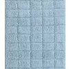 Knightsbridge Summer Tile 220 GSF Non Skid Back Bath Rug 21 x 34 - Aqua -Be Inspired Elegant Store Belk 957
