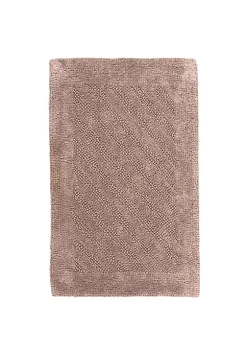 Knightsbridge Shooting Star 220 GSF Reversible Bath Rug 20 x 30 - Ivory -Be Inspired Elegant Store Belk 972