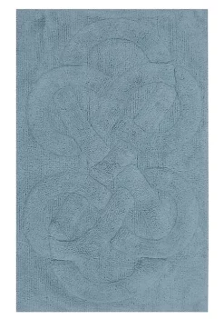 Knightsbridge Tuft Twisted 220 GSF Non Skid Back Bath Rug 20 x 30 - White -Be Inspired Elegant Store Belk 994